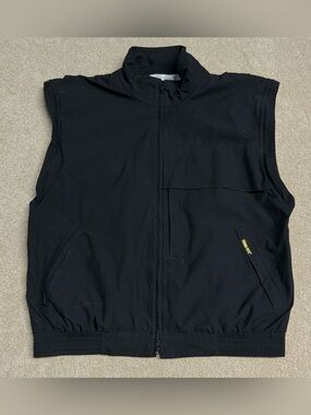 Zero Restriction Tour Series Golf Vest Mens XL Full Zip Windproof Black Light